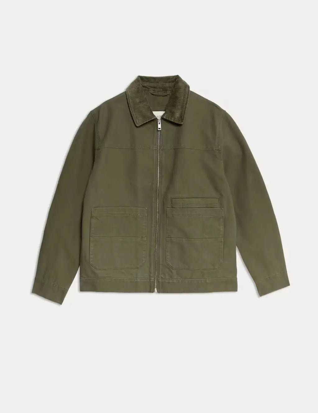 Cotton Rich Canvas Harrington Jacket - Honesty Sales