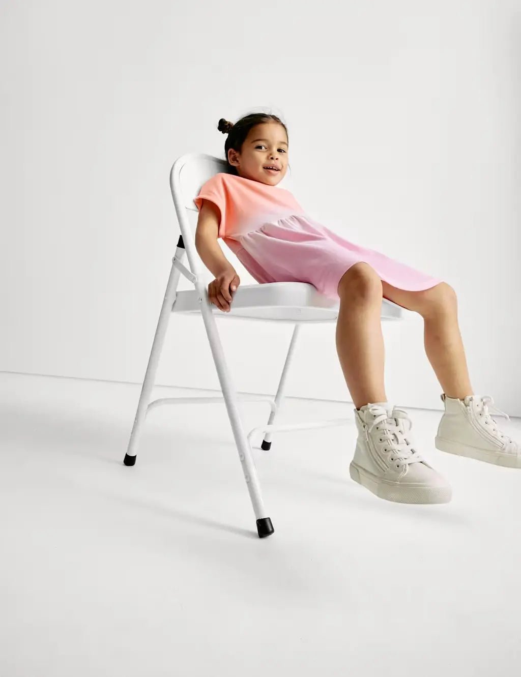 Cotton Rich Ombré T-Shirt Dress (1 - 8 Yrs) - Honesty Sales
