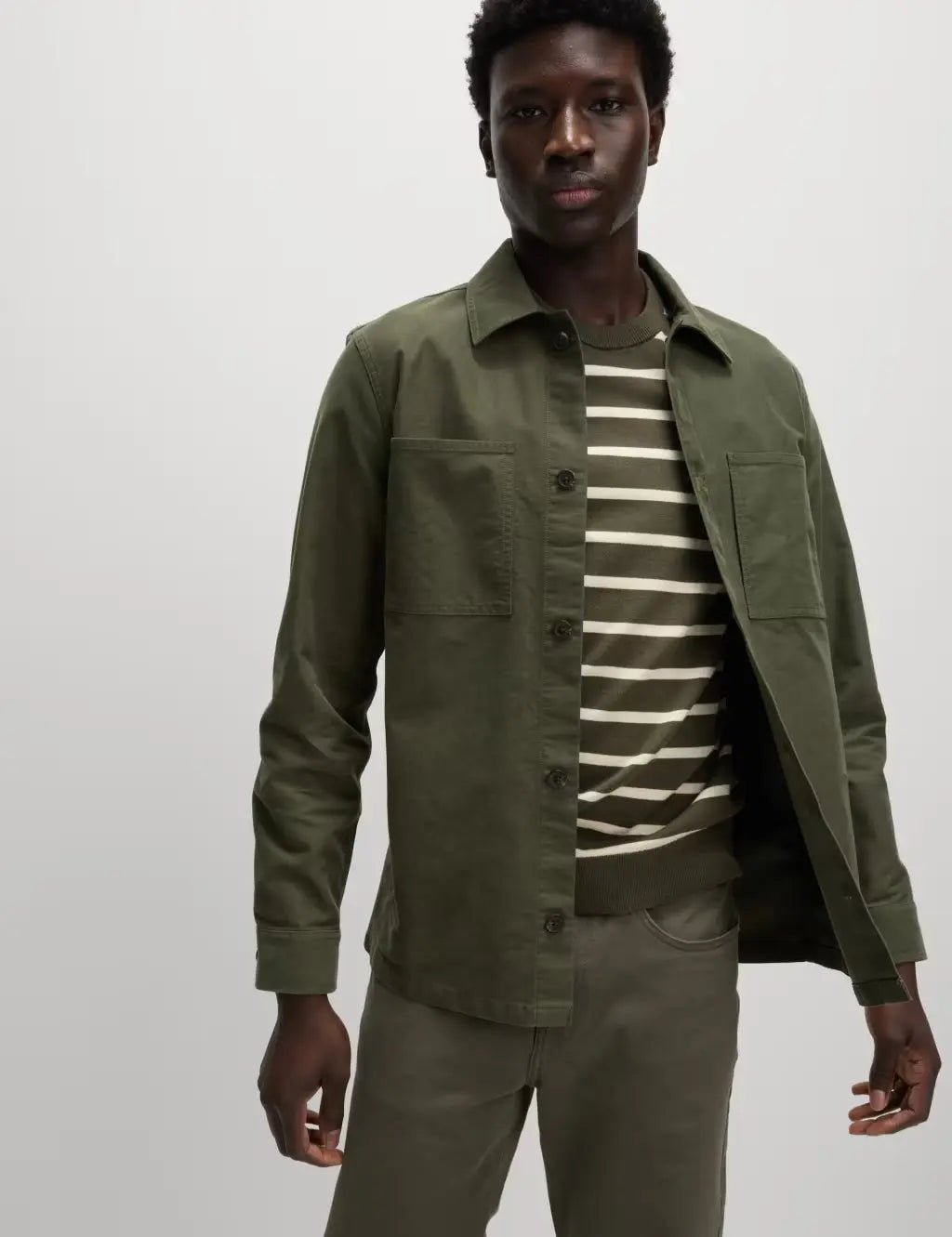 Cotton Rich Overshirt - Honesty Sales