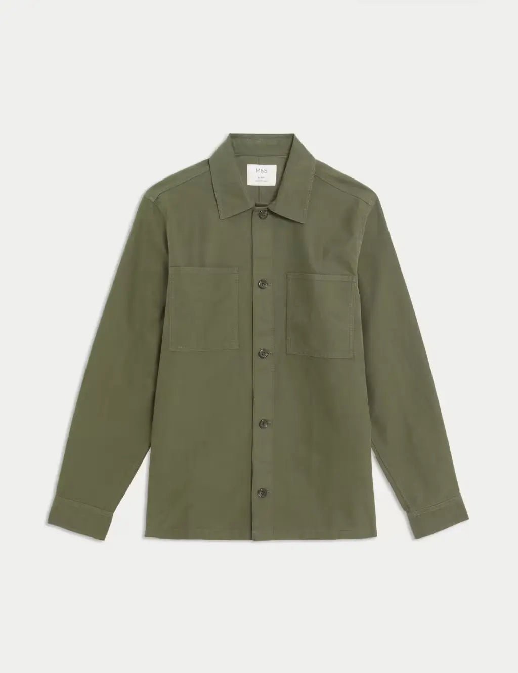 Cotton Rich Overshirt - Honesty Sales