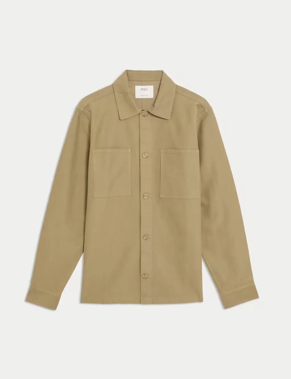 Cotton Rich Overshirt - Honesty Sales