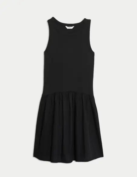 Cotton Rich Ribbed Dress (2 - 16 Yrs) - Honesty Sales