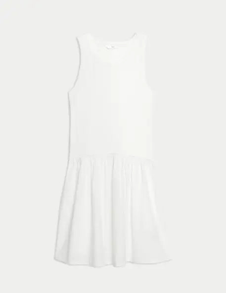 Cotton Rich Ribbed Dress (2 - 16 Yrs) - Honesty Sales