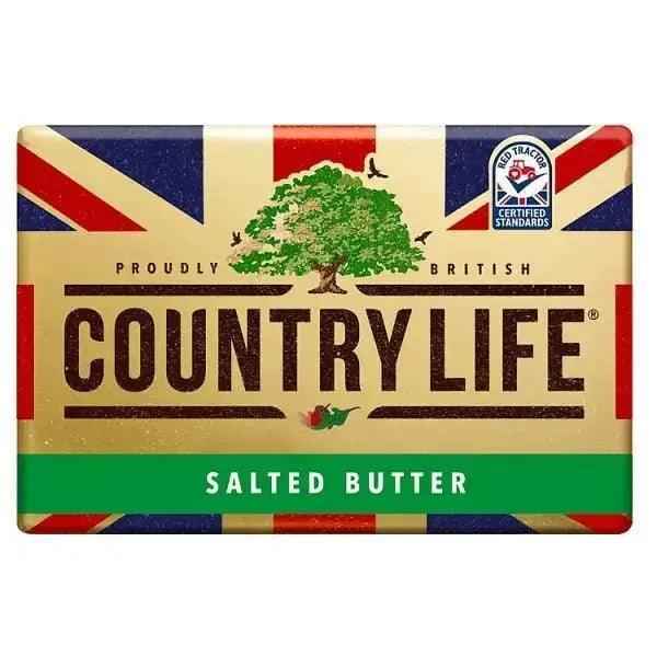 Country Life Salted Butter 200g (Case of 10) - Honesty Sales