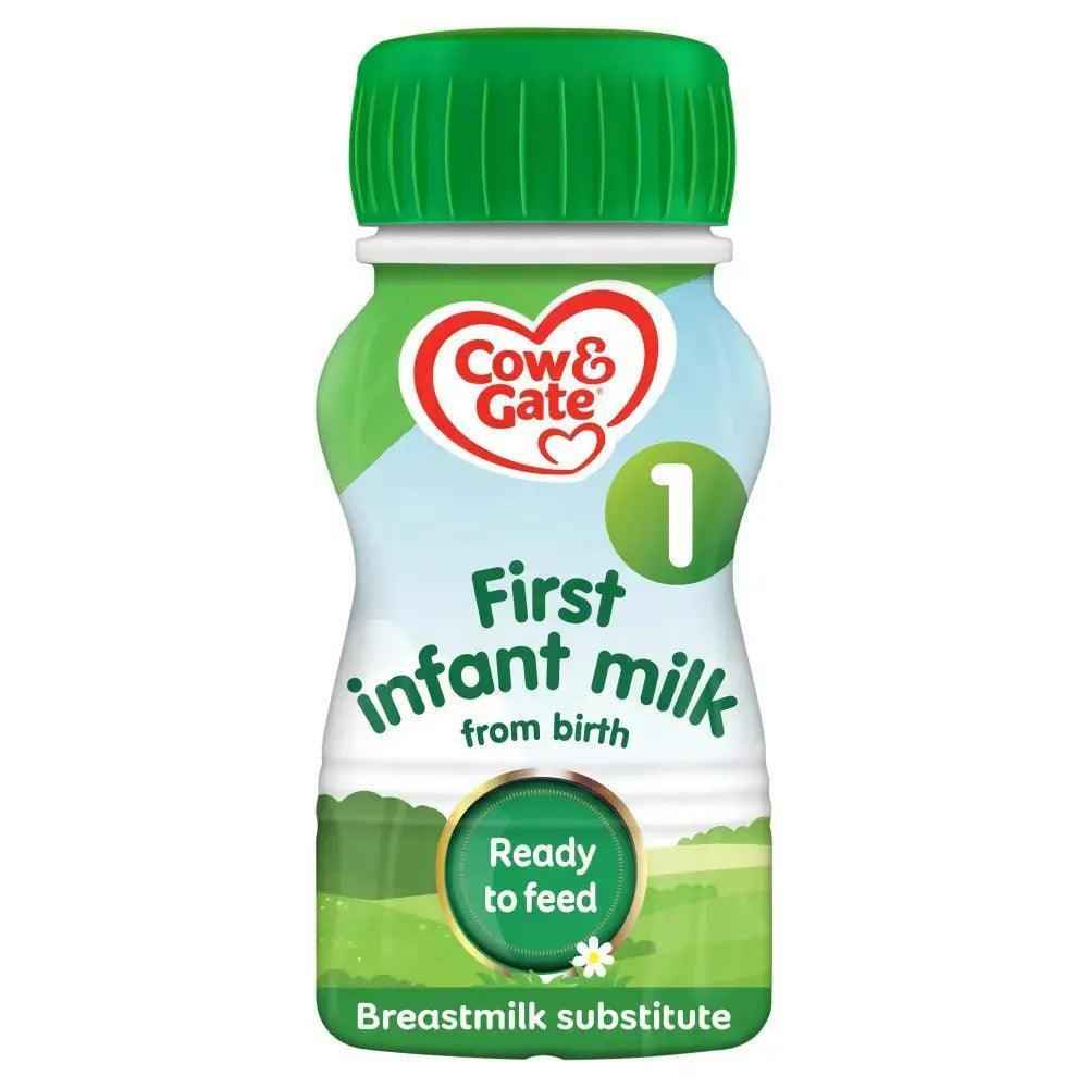 Cow & Gate 1 First Infant Milk from Birth 200ml (Pack Of 12) Secondary image