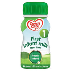 Cow & Gate 1 First Infant Milk from Birth 200ml (Pack Of 12) - Honesty Sales U.K