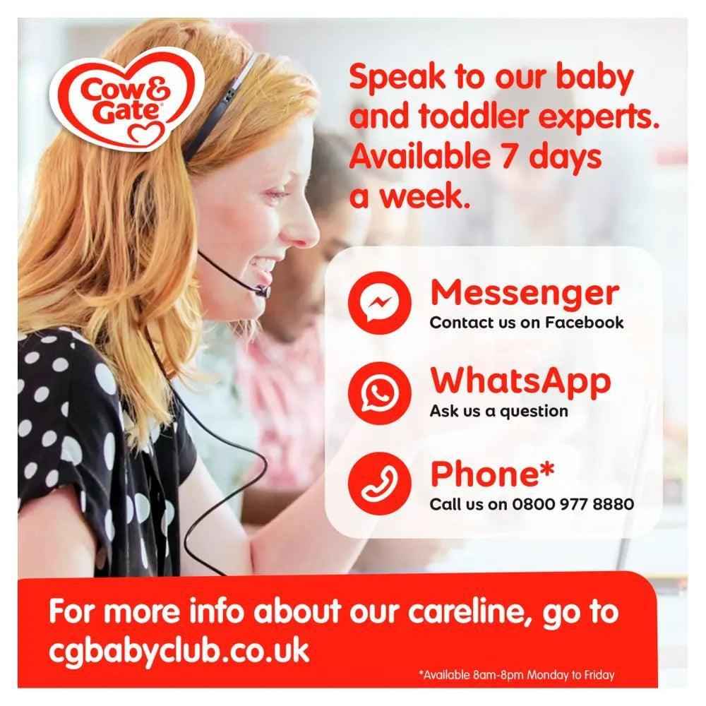 Cow & Gate 1 First Infant Milk from Birth 200ml (Pack Of 12) - Honesty Sales