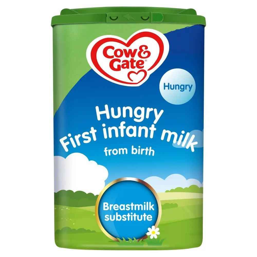 Cow and Gate Hungry First Infant Milk from Birth 800g - Honesty Sales