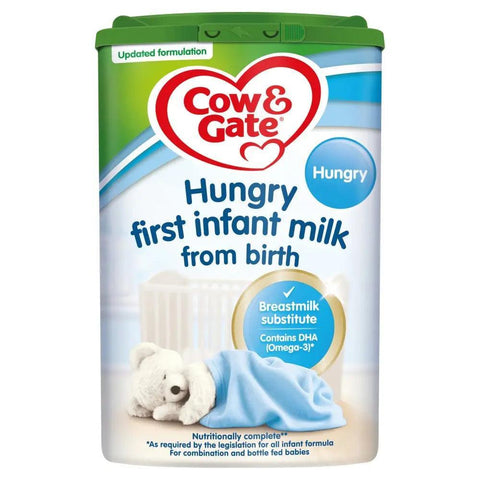 Cow and Gate Hungry First Infant Milk from Birth 800g Cow & Gate