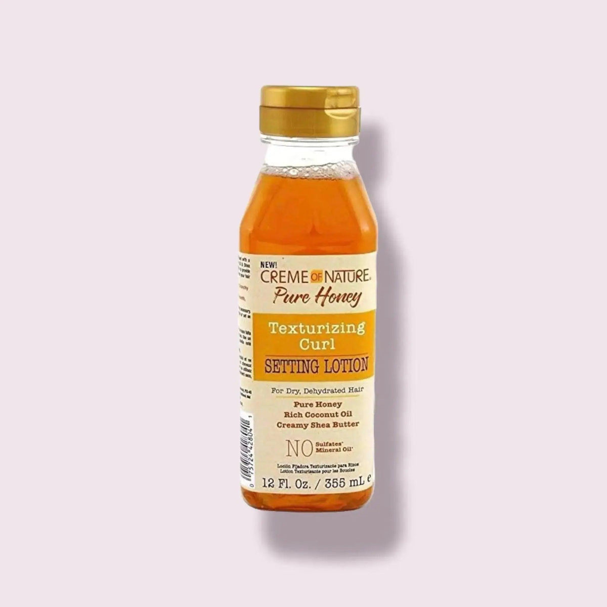 Creme Of Nature Pure Honey Texturizing Curl Setting Lotion, 12 fl. oz - Honesty Sales