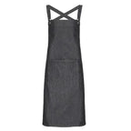 Cross Back Barista Apron Black, Black Denim, Indigo Denim, Grey Denim - Honesty Sales
