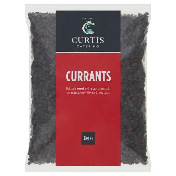 Curtis Catering Currants 2kg - Honesty Sales