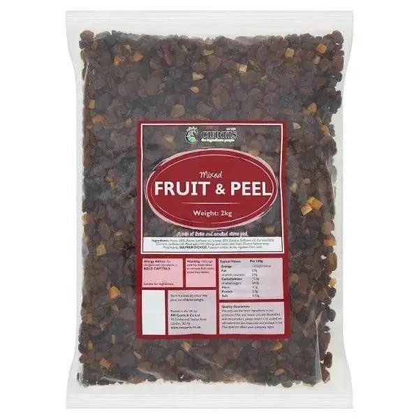 Curtis Mixed Fruit & Peel 2kg for vegetarians - Honesty Sales