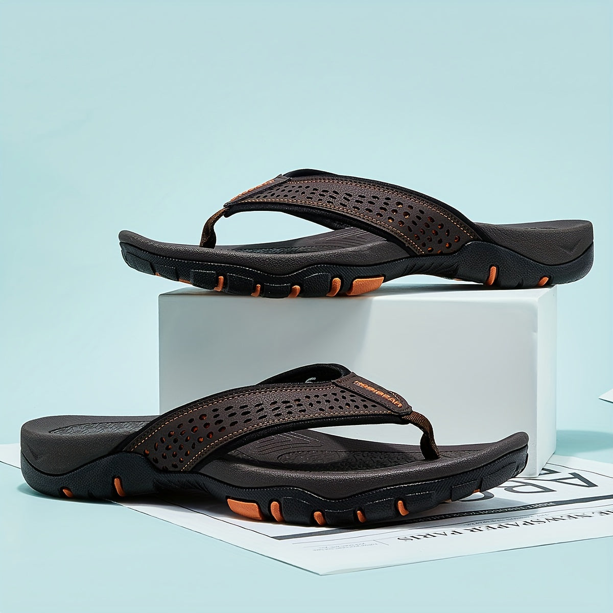 Men’s Comfortable Split-Toe Sports Sandals – Casual Summer Walking Slippers Image principale du produit