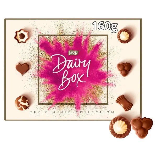 Dairy Box Milk Chocolate Box 160g (Case of 8) - Honesty Sales