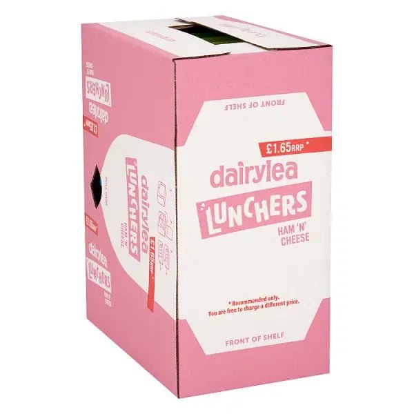Dairylea Lunchers Ham 'N' Cheese 65g (Case of 12) - Honesty Sales