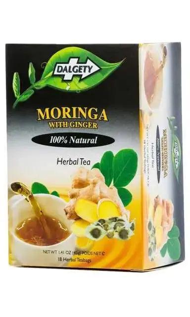 Dalgety Moringa With Ginger Tea, 40g - Honesty Sales