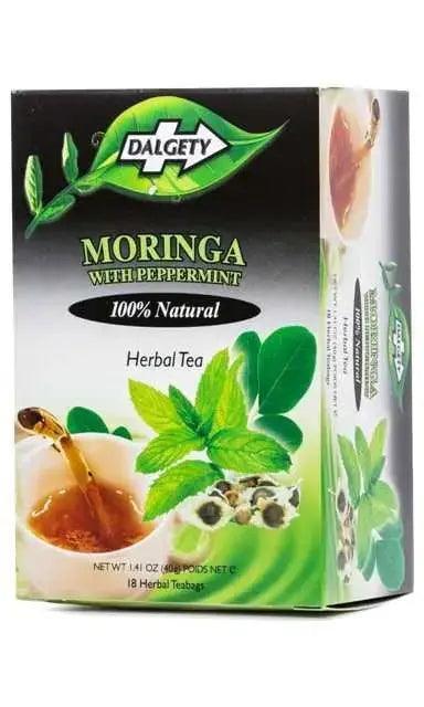 Dalgety Moringa With Peppermint Tea, 40g - Honesty Sales