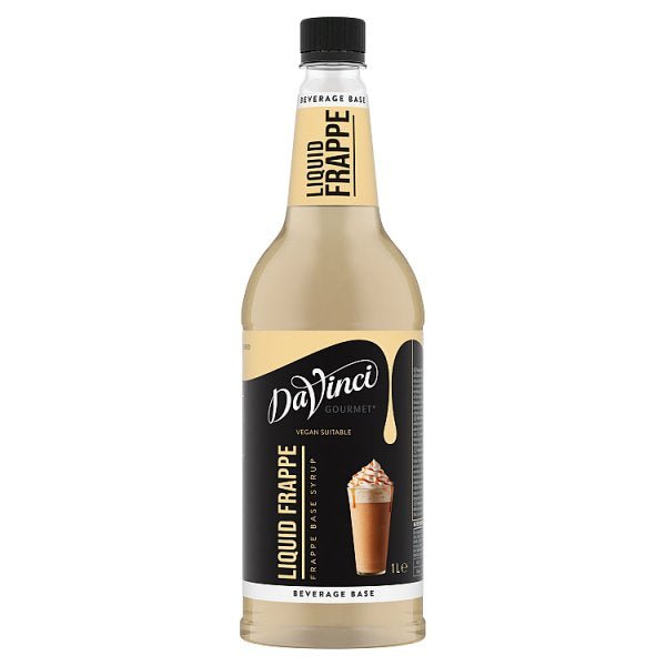 DaVinci Gourmet Liquid Frappe Base Syrup 1L (1 x 1ltr) - Honesty Sales