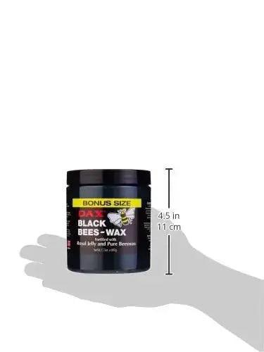 Dax Black Bees - Wax Fortified With Royal Jelly And Pure Beeswax 397g - Honesty Sales