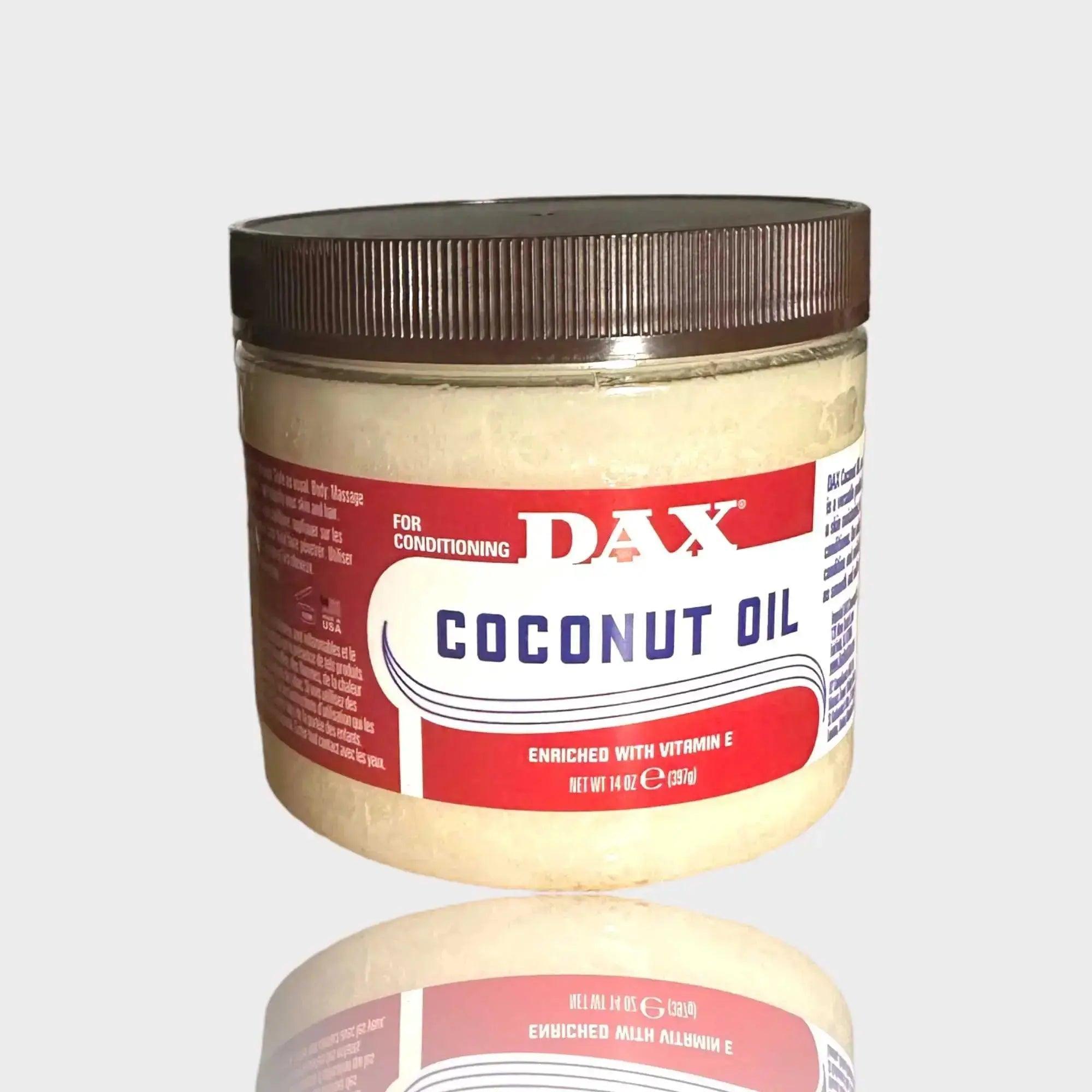 Dax Coconut Oil enriched with Vitamin E 14 oz. (397g) - Honesty Sales Main image