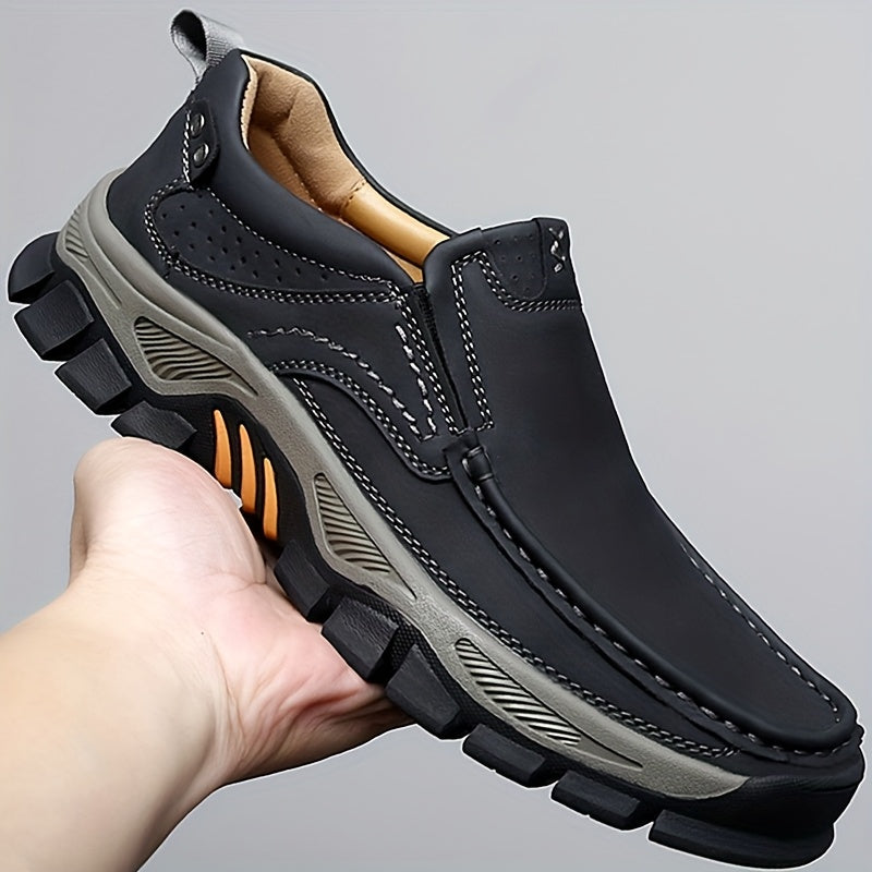 Men’s Handcrafted Casual Loafers – Boat Shoes for Driving & Formal Occasions Image secondaire du produit