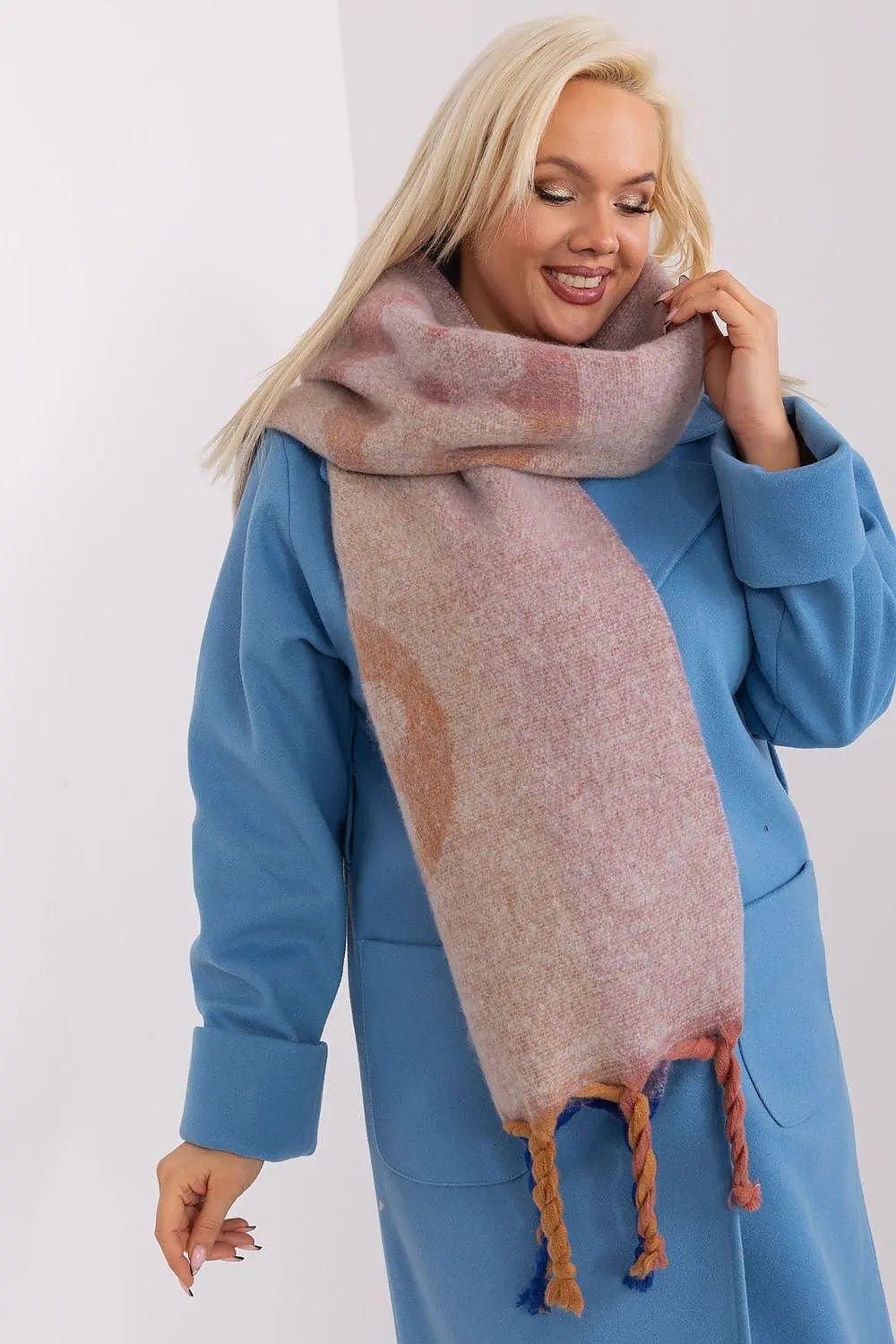 Decorative Stripe Scarf – Soft, Stylish & Cold-Weather Ready - Honesty Sales