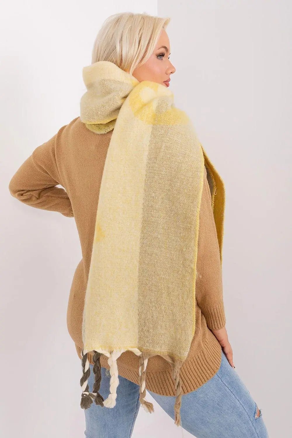 Decorative Stripe Scarf – Soft, Stylish & Cold-Weather Ready - Honesty Sales