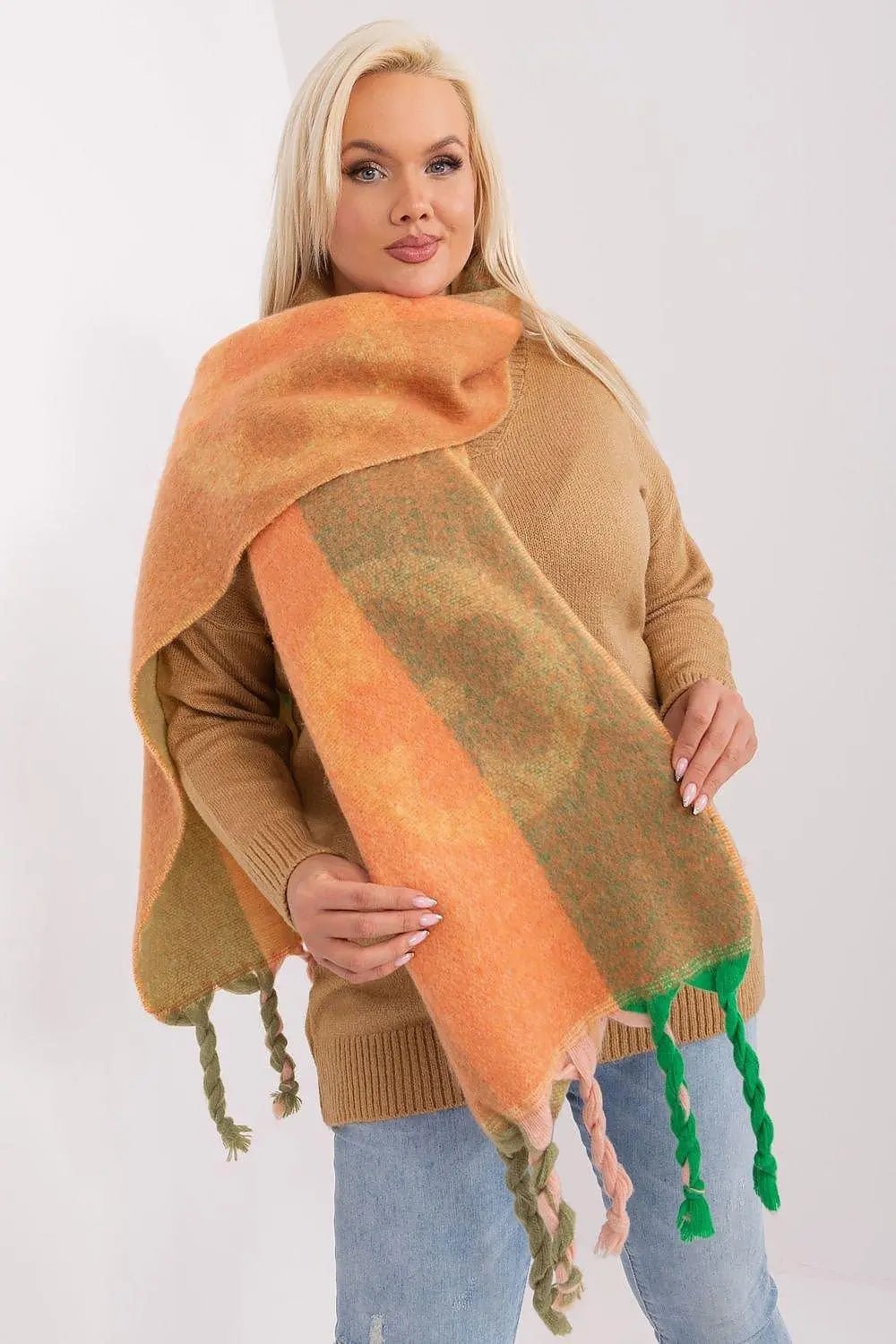 Decorative Stripe Scarf – Soft, Stylish & Cold-Weather Ready - Honesty Sales