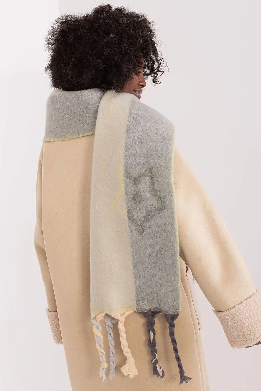 Decorative Stripe Scarf – Soft, Stylish & Cold-Weather Ready - Honesty Sales
