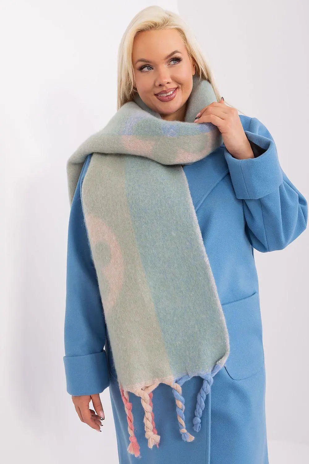 Decorative Stripe Scarf – Soft, Stylish & Cold-Weather Ready - Honesty Sales