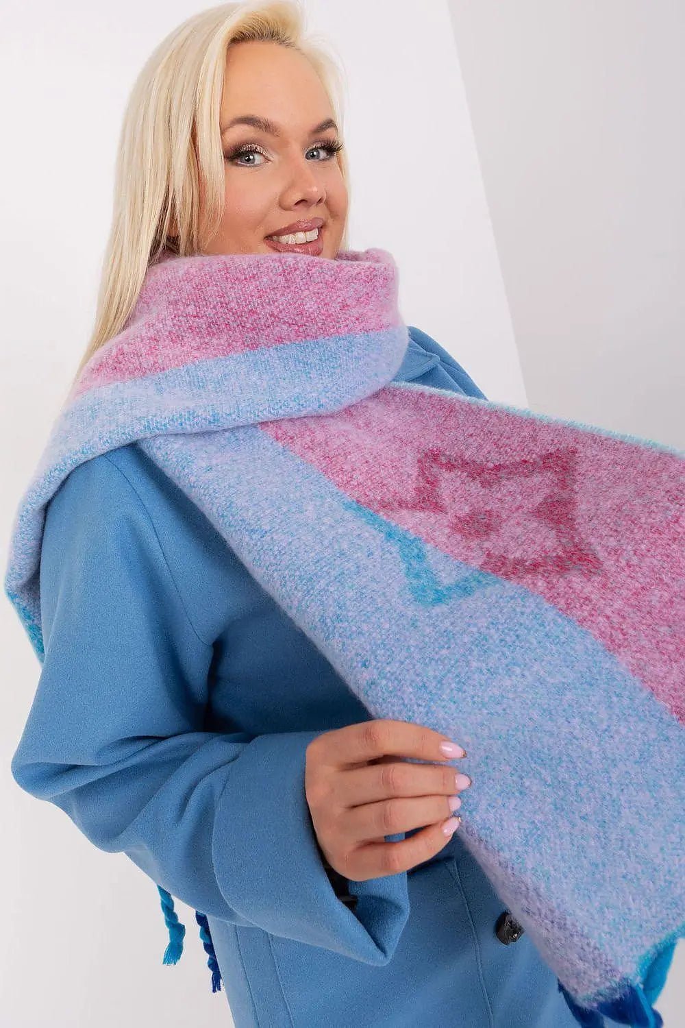 Decorative Stripe Scarf – Soft, Stylish & Cold-Weather Ready - Honesty Sales