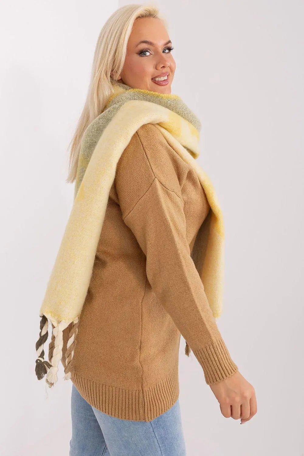 Decorative Stripe Scarf – Soft, Stylish & Cold-Weather Ready - Honesty Sales