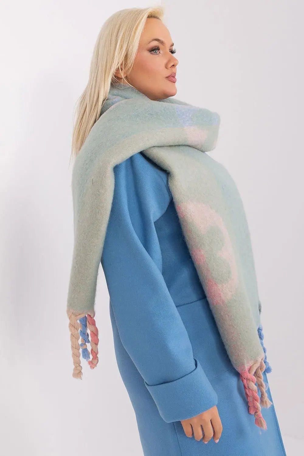 Decorative Stripe Scarf – Soft, Stylish & Cold-Weather Ready - Honesty Sales
