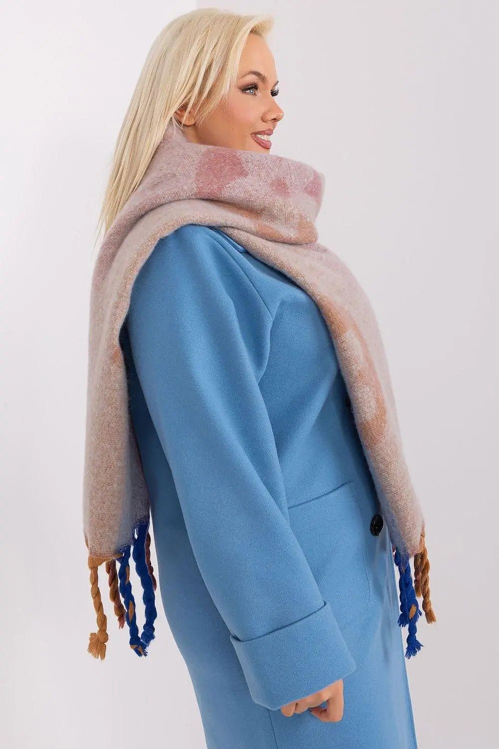 Decorative Stripe Scarf – Soft, Stylish & Cold-Weather Ready - Honesty Sales