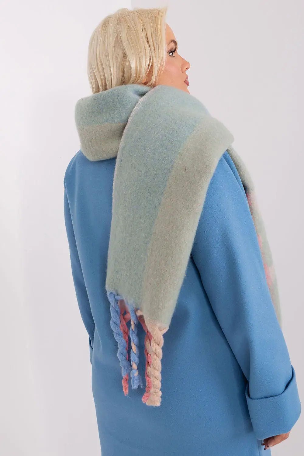 Decorative Stripe Scarf – Soft, Stylish & Cold-Weather Ready - Honesty Sales
