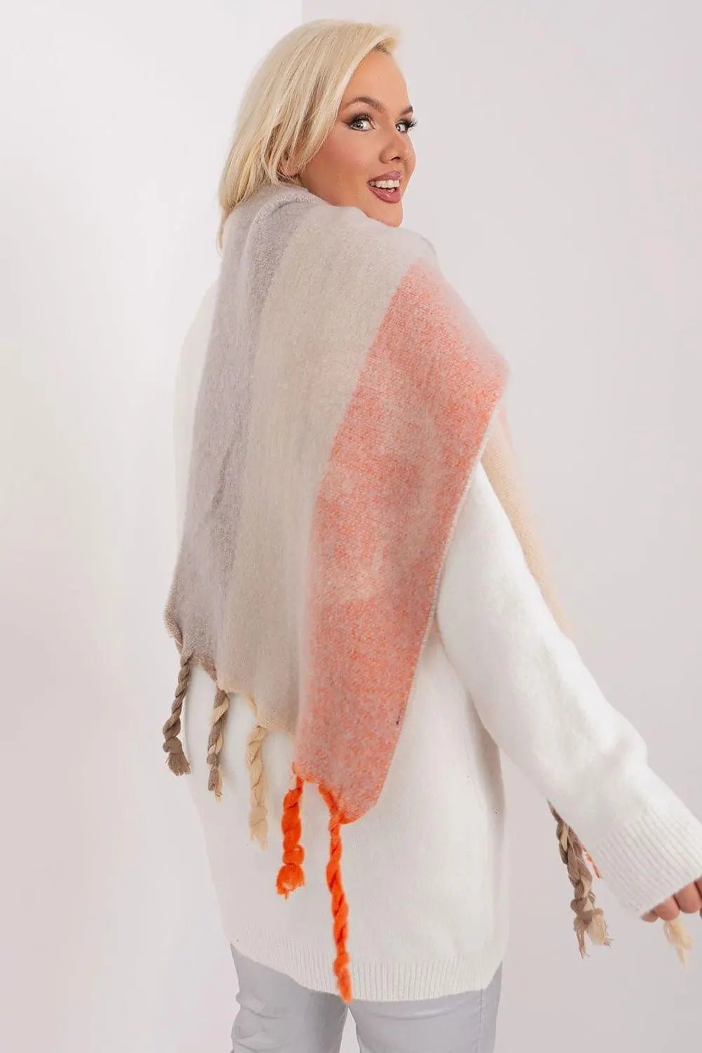Decorative Stripe Scarf – Soft, Stylish & Cold-Weather Ready - Honesty Sales