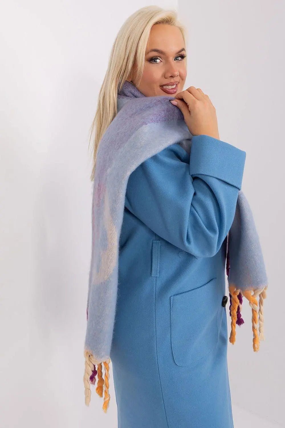 Decorative Stripe Scarf – Soft, Stylish & Cold-Weather Ready - Honesty Sales