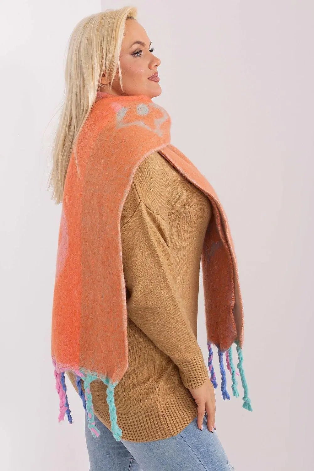 Decorative Stripe Scarf – Soft, Stylish & Cold-Weather Ready - Honesty Sales