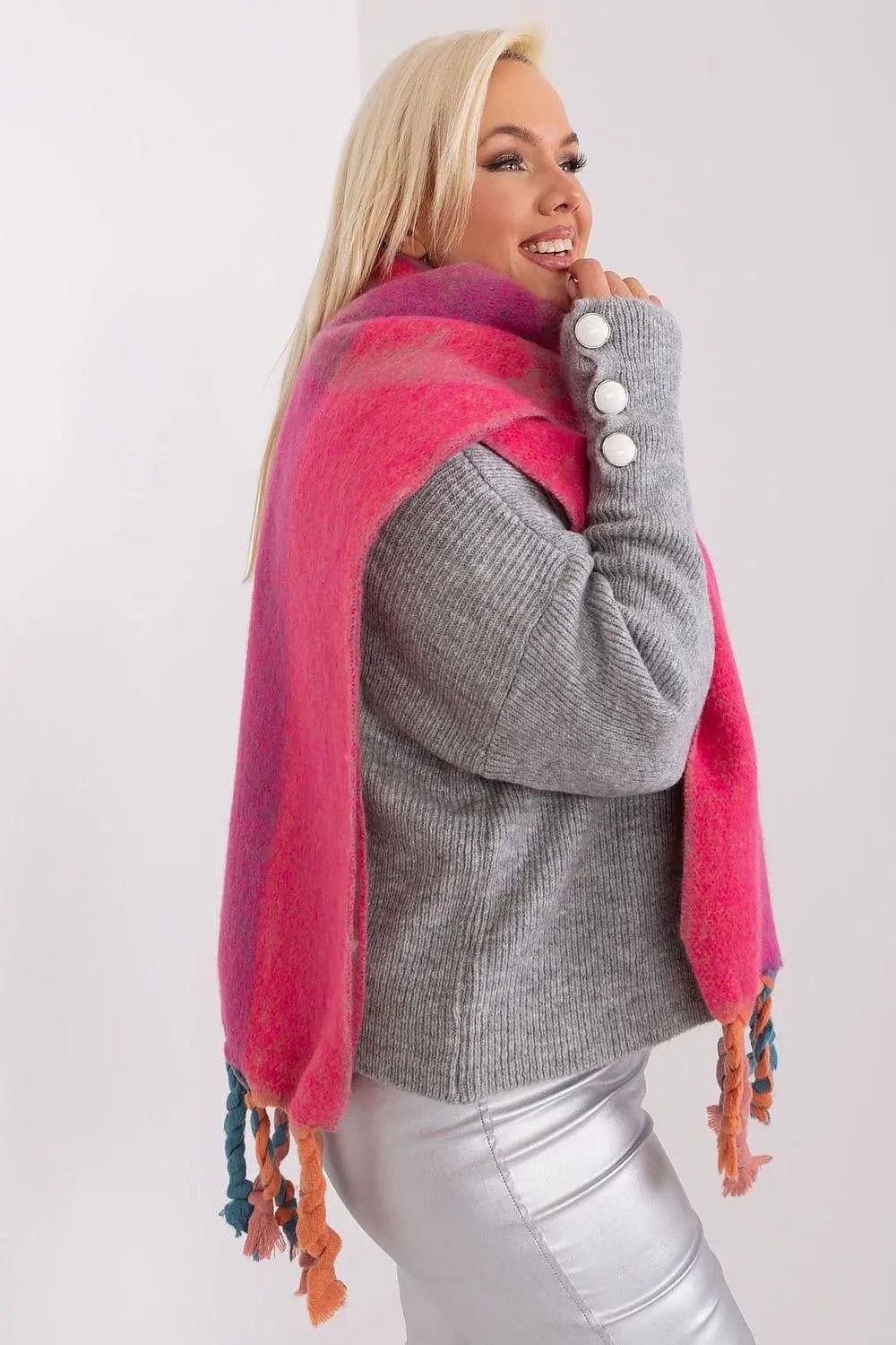 Decorative Stripe Scarf – Soft, Stylish & Cold-Weather Ready - Honesty Sales