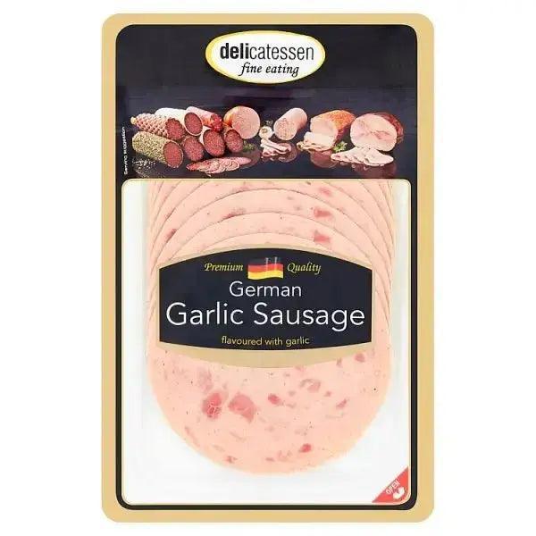 Delicatessen Fine Eating Garlic Sausage Flavoured with Garlic 90g - Honesty Sales Main image