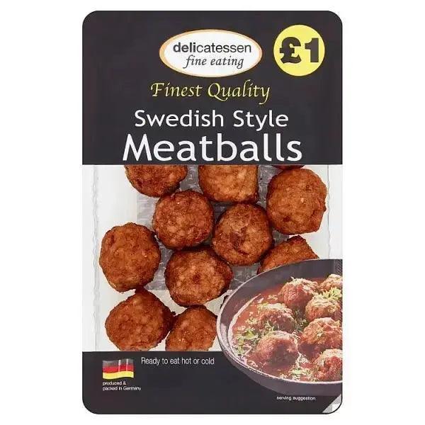 Delicatessen Fine Eating Swedish Style Meatballs 200g - Honesty Sales