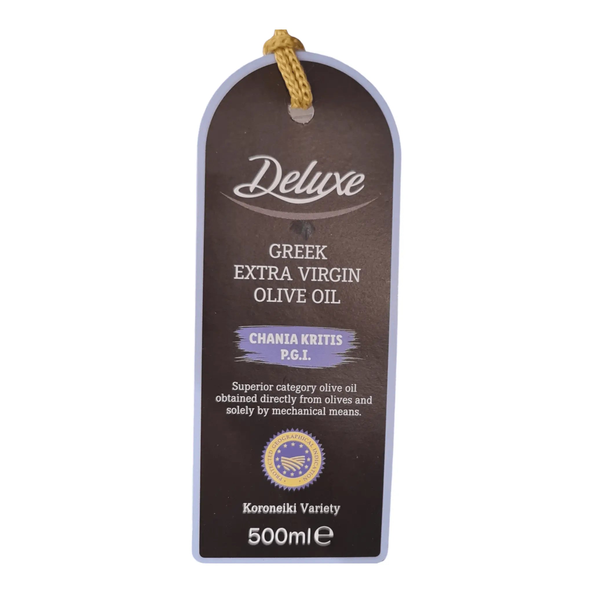 Delux Greek Extra Virgin Olive Oil 500ml - Honesty Sales