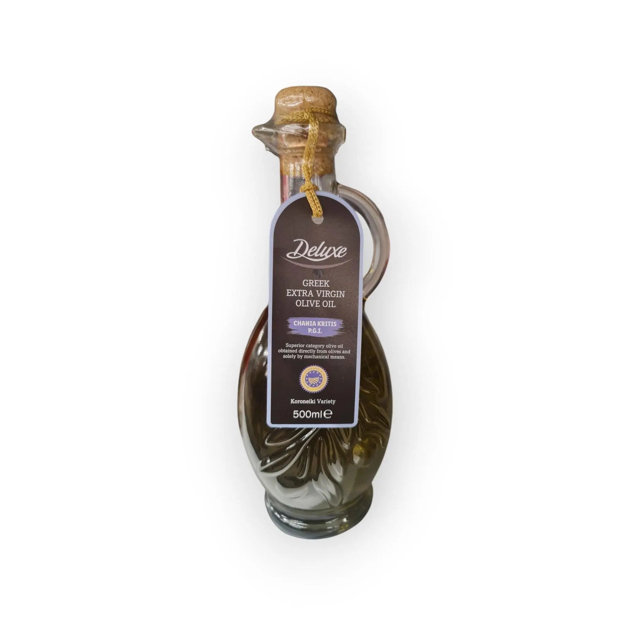 Delux Greek Extra Virgin Olive Oil 500ml - Honesty Sales