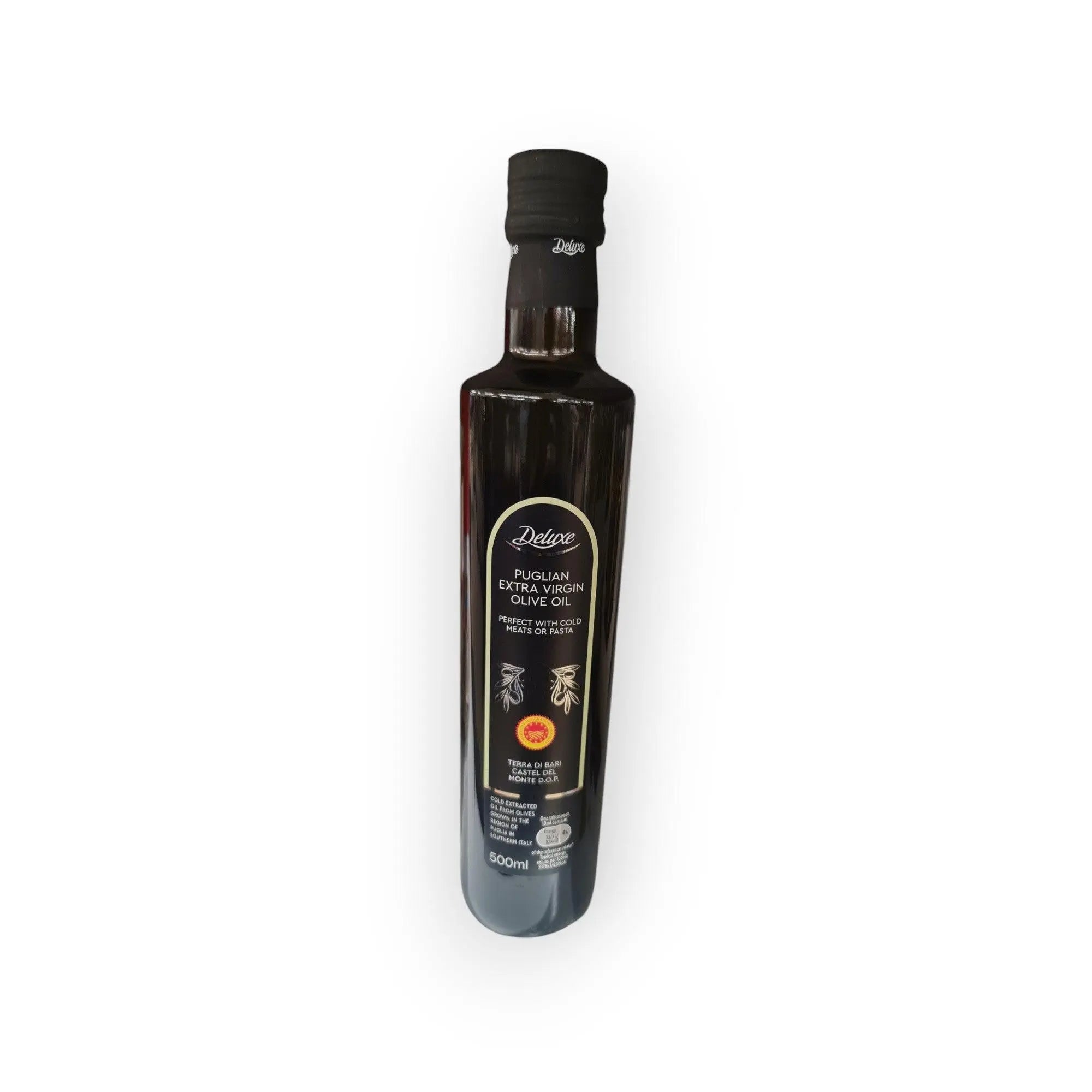 Delux Puglian Extra Virgin Olive Oil - Honesty Sales