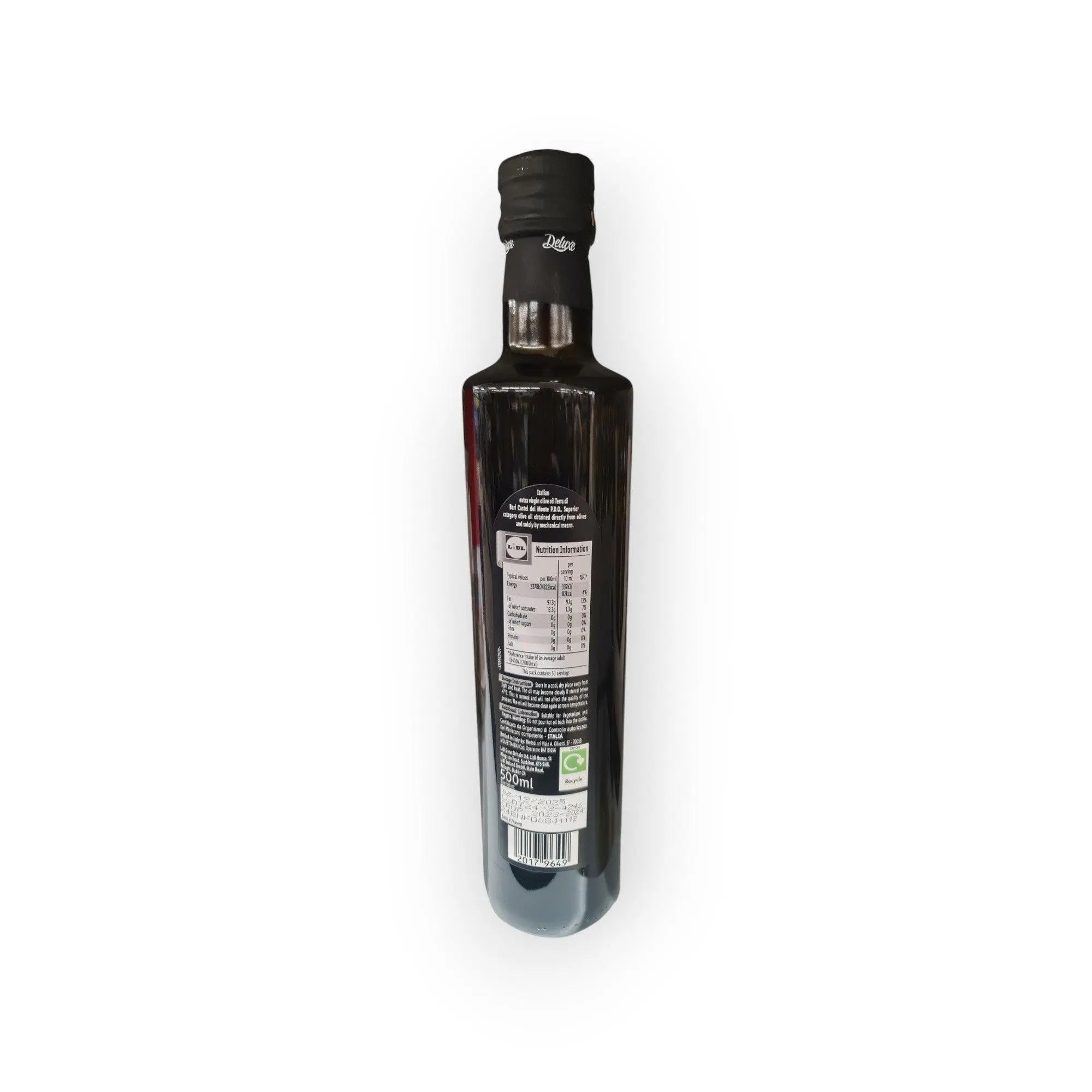 Delux Puglian Extra Virgin Olive Oil - Honesty Sales