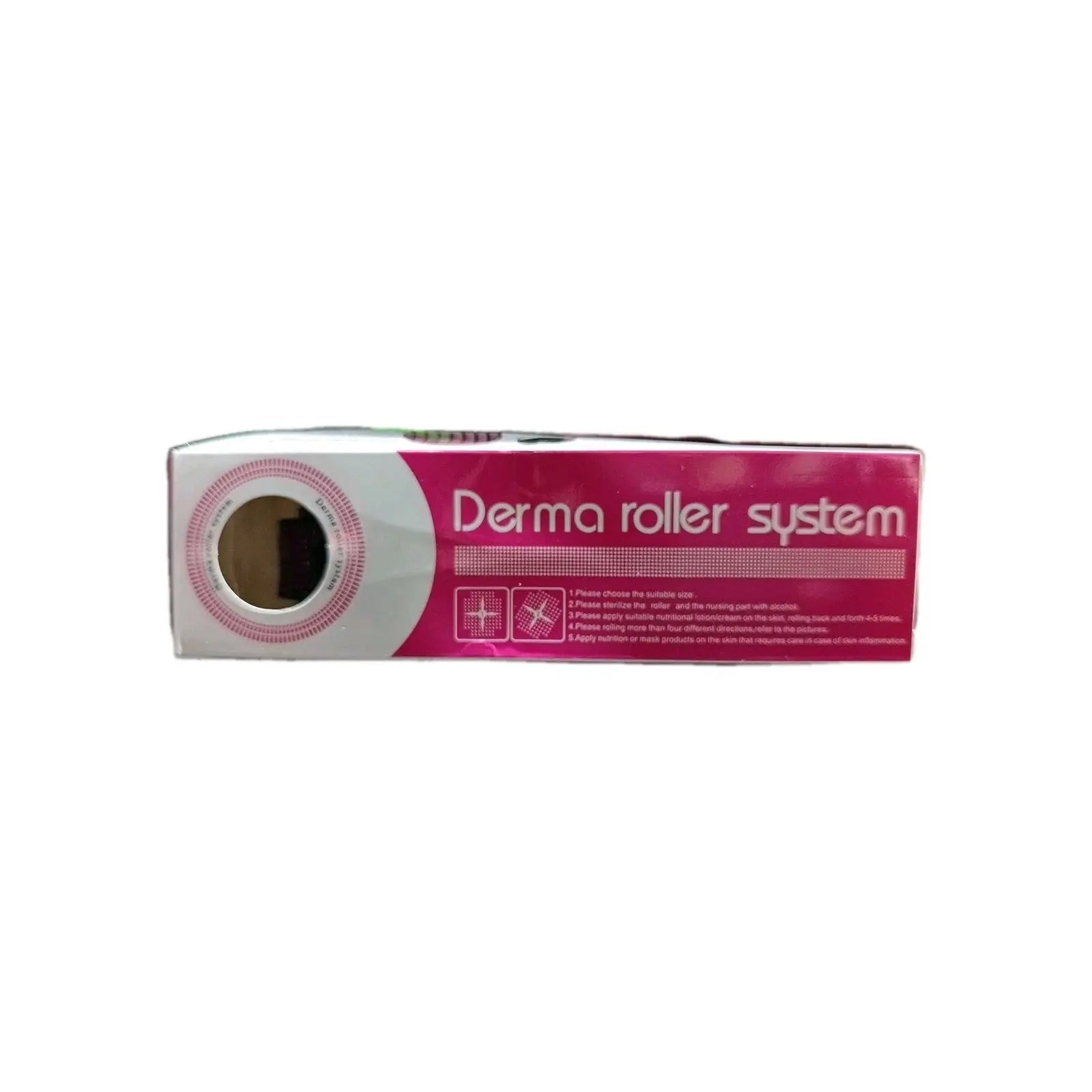 DERMA ROLLER 540 Titanium Micro Needle Roller Face Skin Hair Growth Cellulite - Honesty Sales