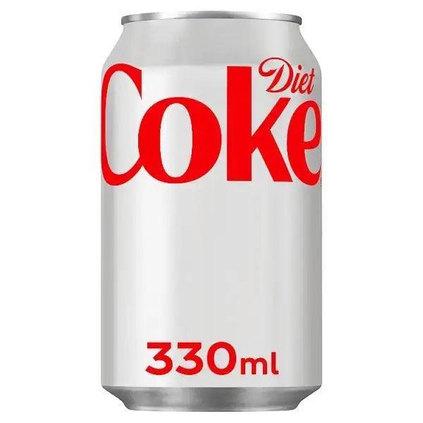 Diet Coke 24 x 330ml - Honesty Sales Image principale du produit