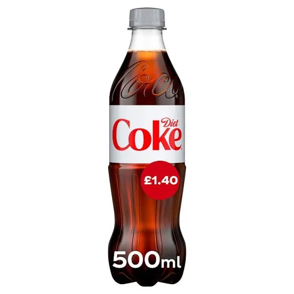 Diet Coke 500ml (Case of 12) - Honesty Sales