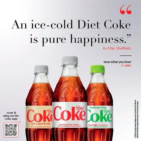 Diet Coke 500ml (Case of 12) - Honesty Sales